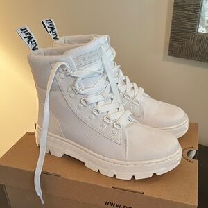 BRAND NEW Doc Marten White Combs